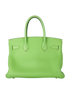 Birkin 30 In Green Apple Togo, back view